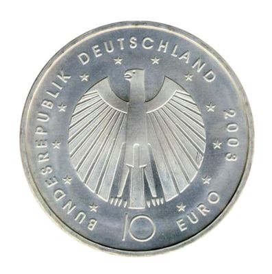 FRG 2003 J.499 10� Soccer-WC-Germany 2006 Mint: A BU