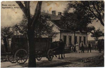 95111 Rehau bei Hof, Grreetings from J�gersruh, ca. 1913