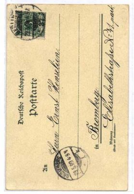 Niederwald-Denkmal, coloured, ca. 1899