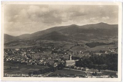 94469 Deggendorf, Original aerial photograph, ca. 1939
