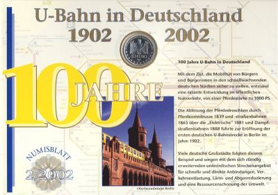 FRG 2002 Numisblatt 2/2002 
