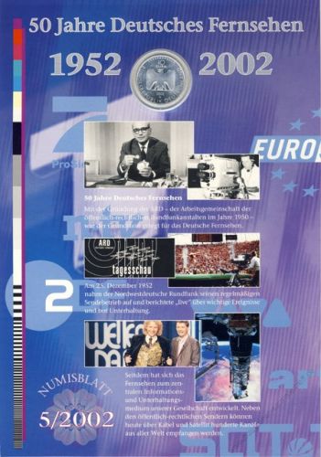FRG 2002 Numisblatt 5/2002 