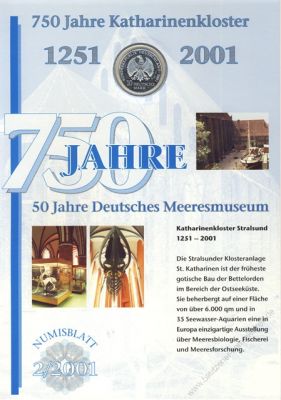 FRG 2001 Numisblatt 2/2001 