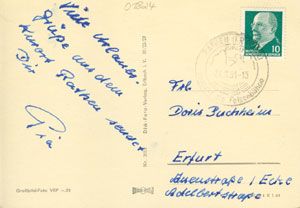 01824 Saxon Switzerland, Basteibr�cke b/w, ca. 1961