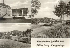 01773 Altenberg, More picture card b/w
