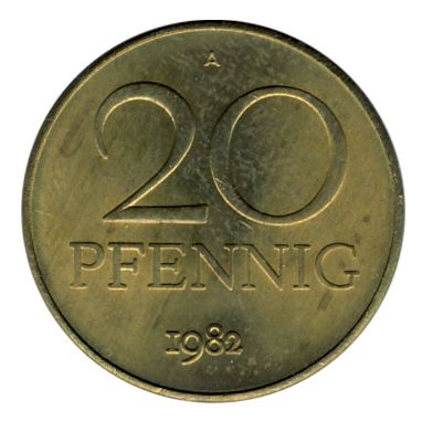 GDR 1982 J.1511b 20Pf Regular issue Unc