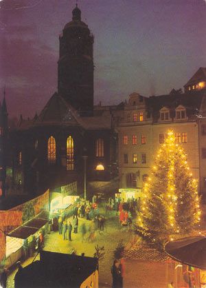 01662 Mei�en, Christmas market coloured