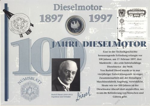 FRG 1997 Numisblatt 2/1997 