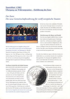 FRG 2002 Description for Numisblatt 1/2002