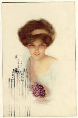 Geyer - Woman with flowers