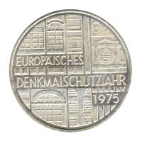 FRG 1975 J.417 5DM European Historic Preservation BU