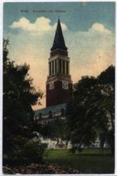 24100 Kiel, look to the city hall, ca. 1918