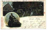 21635 L�he bei Jork, Steinhoff's F�hrhaus, ca. 1902