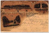 65200 Wiesbaden, moonlight postcard