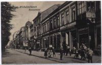 26380 Wilhelmshaven, Roon street b/w, ca. 1910