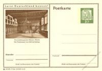 FRG 1962 Mi-Nr. P072 17/124 * M�nster - Peace Hall