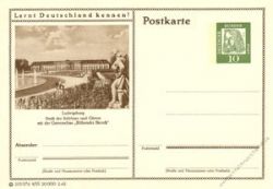 FRG 1962 Mi-Nr. P072 08/055 * Ludwigsburg - Castle