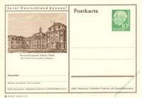 FRG 1955 Mi-Nr. P024 267 * M�nster - Castle