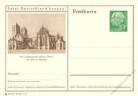 FRG 1955 Mi-Nr. P024 266 * M�nster - Cathedral