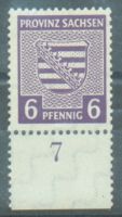 SOZ 1945 Mi-Nr. 76Xc ** expertised, coat of arms