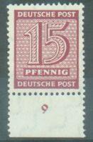 SOZ 1946 Mi-Nr. 133Xwa ** expertised, postage stamp