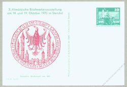 GDR Mi-Nr. PP15/040 * 3rd stamp exhibition Stendal