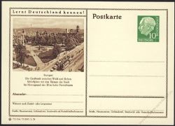 FRG 1955 Mi-Nr. P024 332 * Stuttgart - Schlo�platz