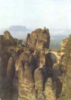 01824 Saxon Switzerland, Basteibr�cke coloured