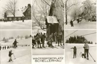 01773 Schellerhau, Place for winter sports b/w