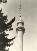 01326 Dresden-Wachwitz, Television Tower b/w