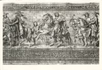 01069 Dresden, Procession of Princes b/w