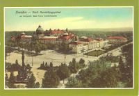 01309 Dresden, St�belplatz with Exhibition area coloured