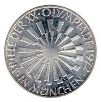FRG 1972 J.401b 10DM Olympic Games - Mint: F Unc