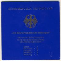 FRG 1998 J.470 10DM Franckesche Stiftung Mint: A-J PR