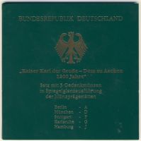 FRG 2000 J.475 10DM Charlemagne - Aachen Cathedral Mint: A-J PR
