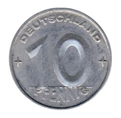 GDR 1953 J.1507 10Pf Regular issue Mint: A VF