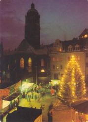 01662 Mei�en, Christmas market coloured