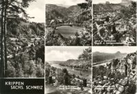 01814 Krippen, More picture card b/w