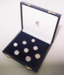 SC Kassette f�r 1 EURO-Kursm�nzen-Satz