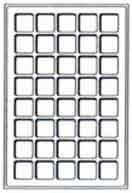 LE 2er-Set Ersatztableaus f. Kassette m. 4 Tableaus f. 40 M�nzen