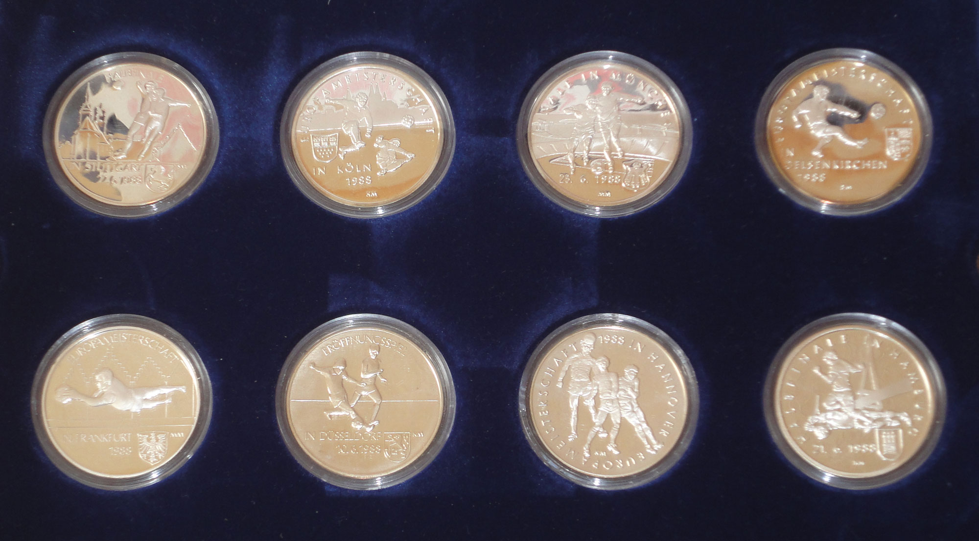 Fussball Em 1988 In Deutschland Silber Sammlung 616 Ebay