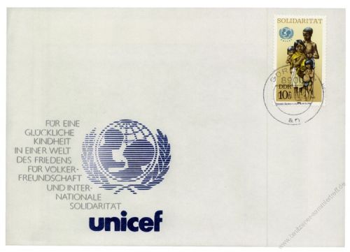 DDR 1989 FDC Mi-Nr. 3275 ESt. Internationale Solidaritt