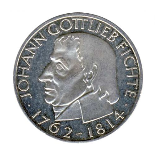 BRD 1964 J.393 5 DM Johann Gottlieb Fichte vz-st