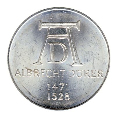 BRD 1971 J.410 5 DM Albrecht Drer vz-st