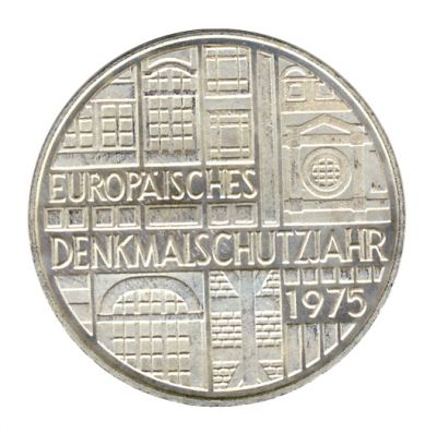 BRD 1975 J.417 5 DM Europisches Denkmalschutzjahr st