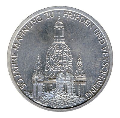 BRD 1995 J.460 10 DM Frauenkirche Dresden vz-st