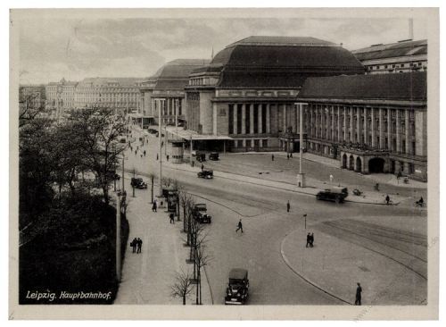 Gemeinschaftsausgaben 1947 Mi-Nr. 947 SSt. Leipzig 450 Jahre Messe-Privileg - Hauptbahnhof