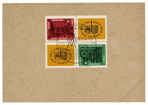 DDR 1964 FDC Mi-Nr. 1012-1013 (ZD) SSt. Leipziger Frhjahrsmesse