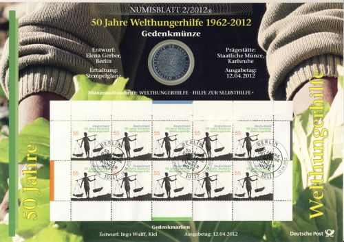 BRD 2012 Numisblatt 2/2012 