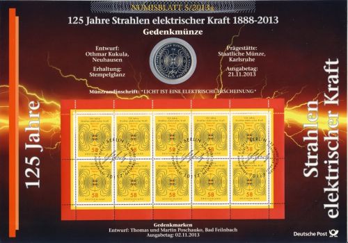 BRD 2013 Numisblatt 5/2013 